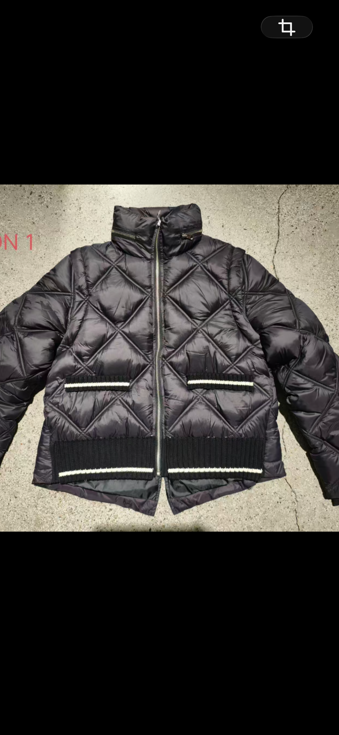 Puffer to vest; designed to transform